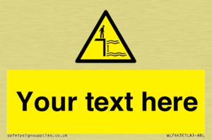 Custom Warning variable water depth